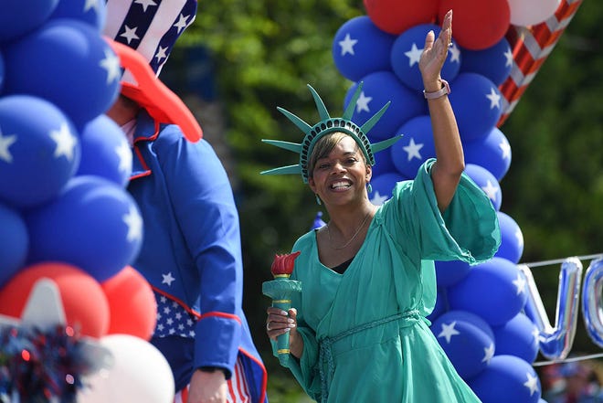 Scenes from Farragut’s (Tenn) annual Independence Day parade on Thursday, July 4, 2024.